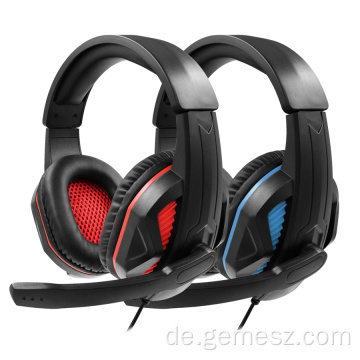 Game-Headset mit Mikrofon für PS4 PS5